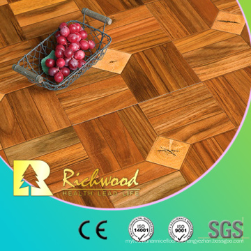 Parquet de roble blanco Vinilo AC3 E1 Piano Suelo de madera laminada HDF